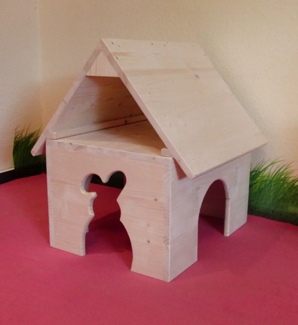 Haus mit Spitzdach