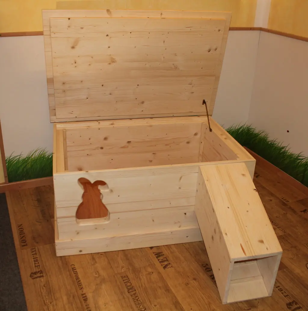 Schutzhütte de Luxe mit Aufsatz